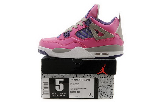 Air Jordan 4 Kids shoes--017